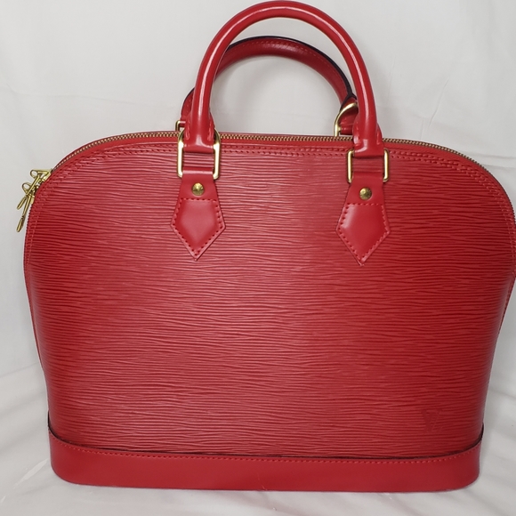 Louis Vuitton  Alma PM epi red - Picture 1 of 9